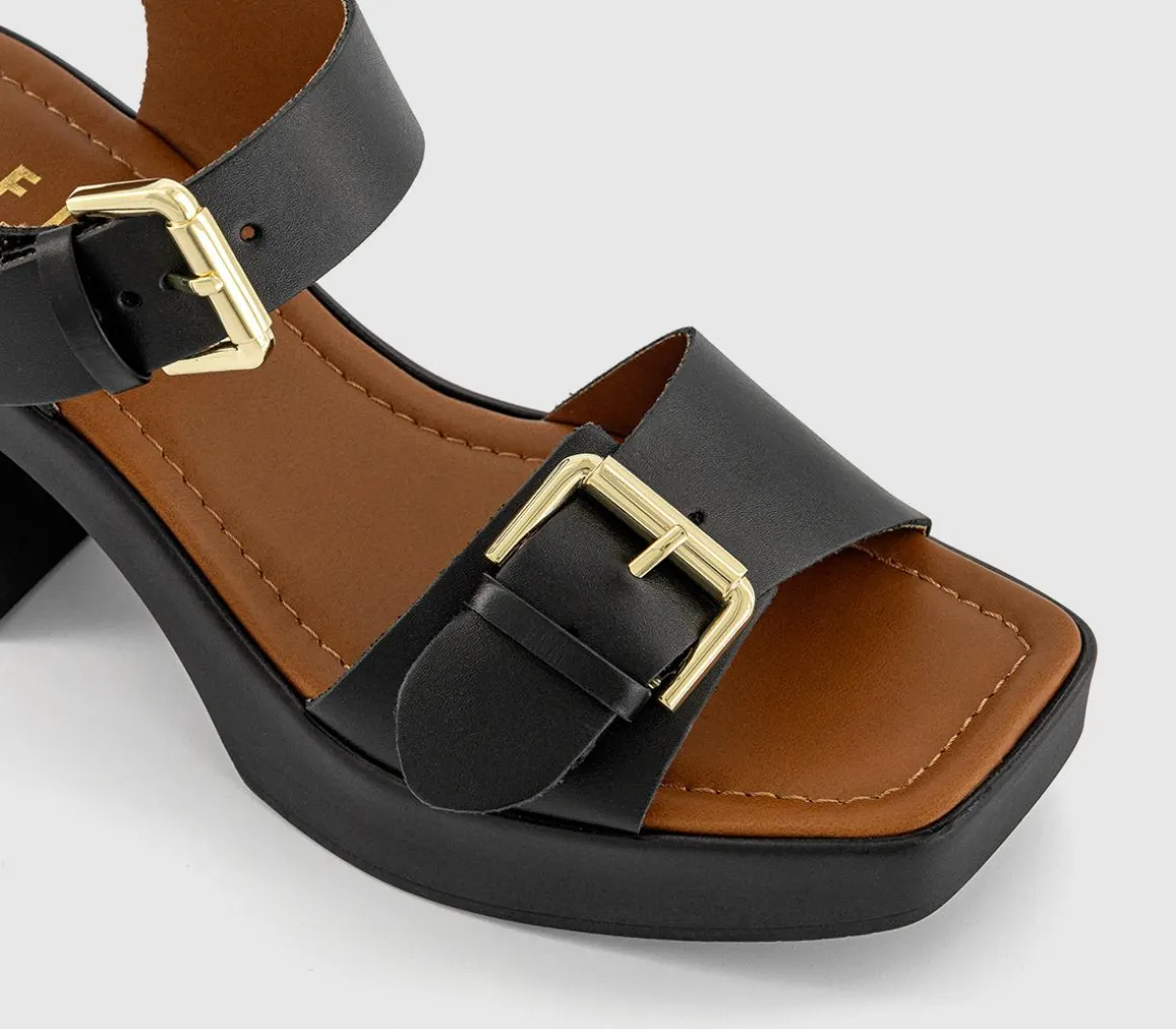 Marseille Two Part Heeled Sandals