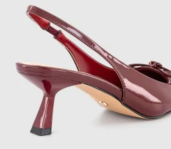 Martha Bow Trim Court Heels