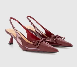 Martha Bow Trim Court Heels