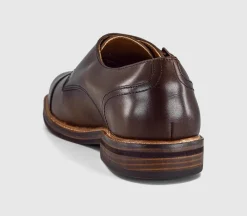 Marwood Stitched Detail Double Monk Shoes