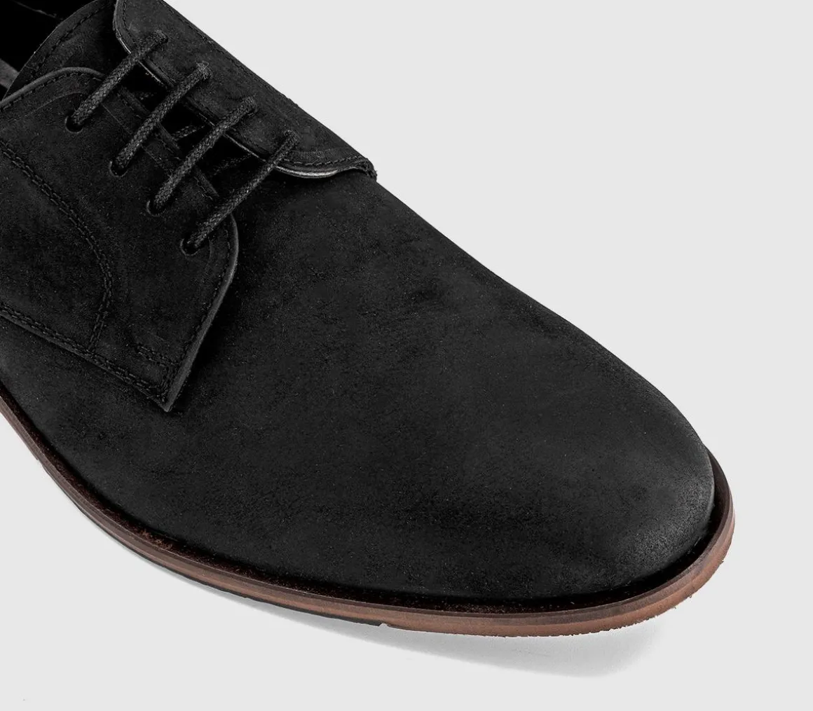 Master Plain Toe Derby Lace Up Shoes