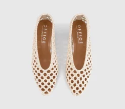Matisse Basket Weave Stack Heels Court