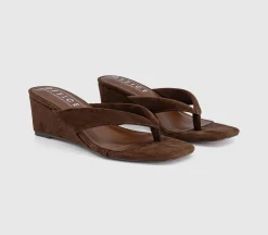 Maven Toe Post Wedge Sandals