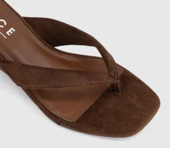 Maven Toe Post Wedge Sandals