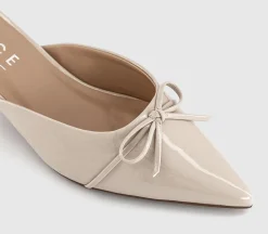 Maya Bow Detail Court Mules