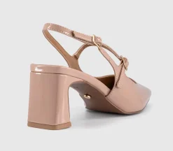 Medley Strap Detail Slim Heels Court
