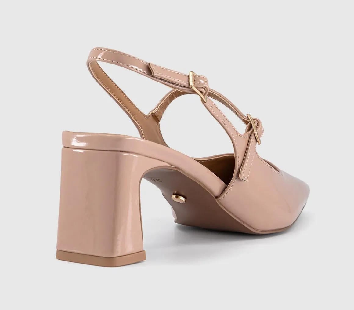 Medley Strap Detail Slim Heels Court