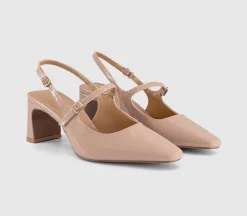 Medley Strap Detail Slim Heels Court