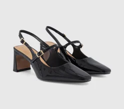 Medley Strap Detail Slim Heels Court