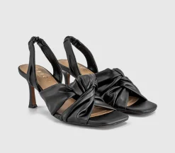 Melani Twist Front Slingback Sandals