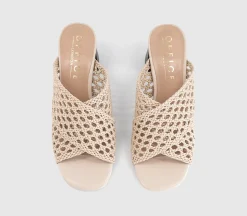 Melbourne Basket Weave Mules