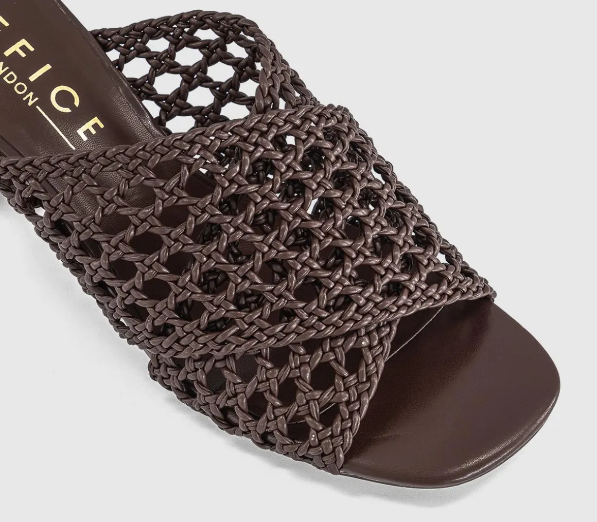 Melbourne Basket Weave Mules