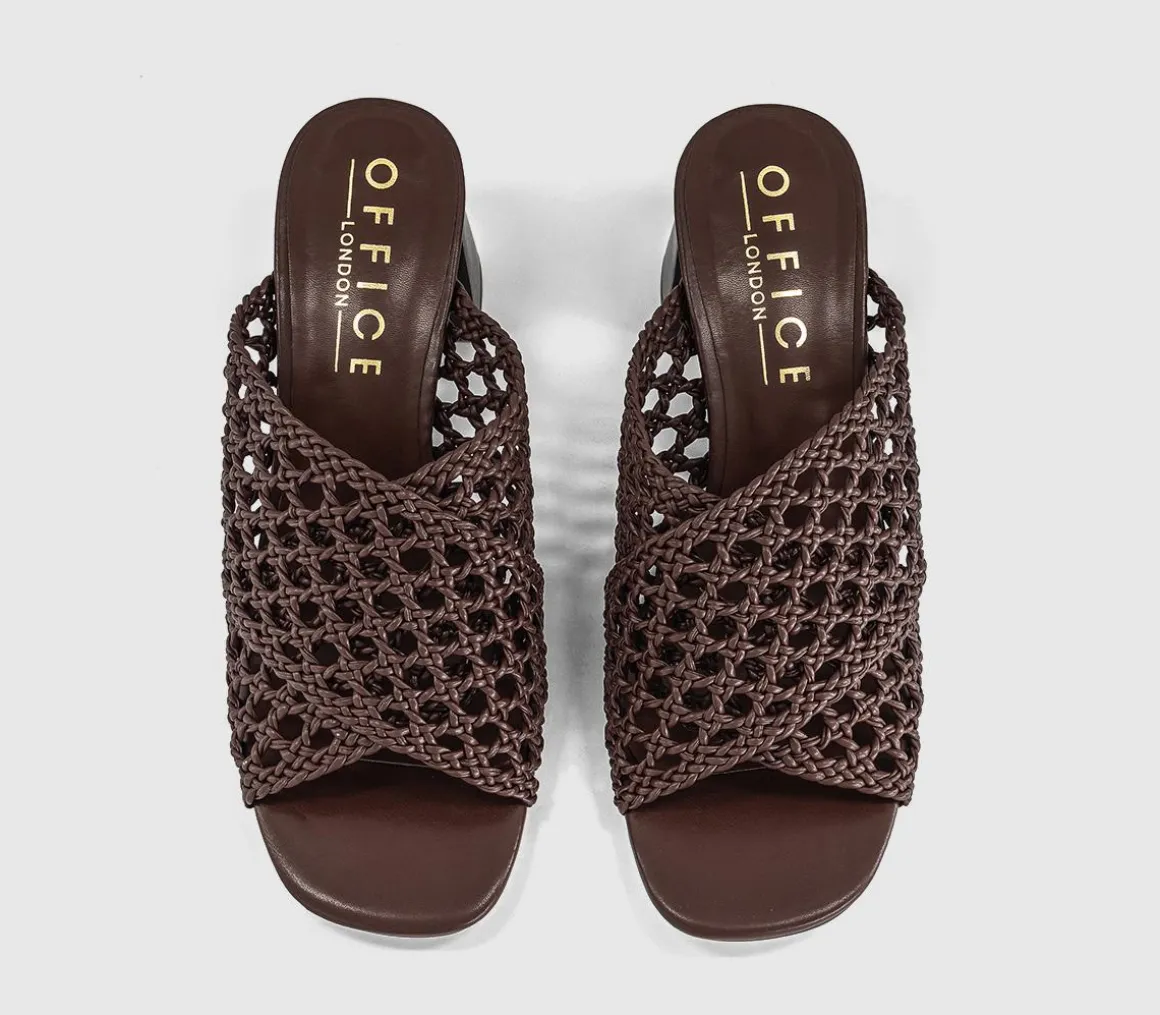 Melbourne Basket Weave Mules