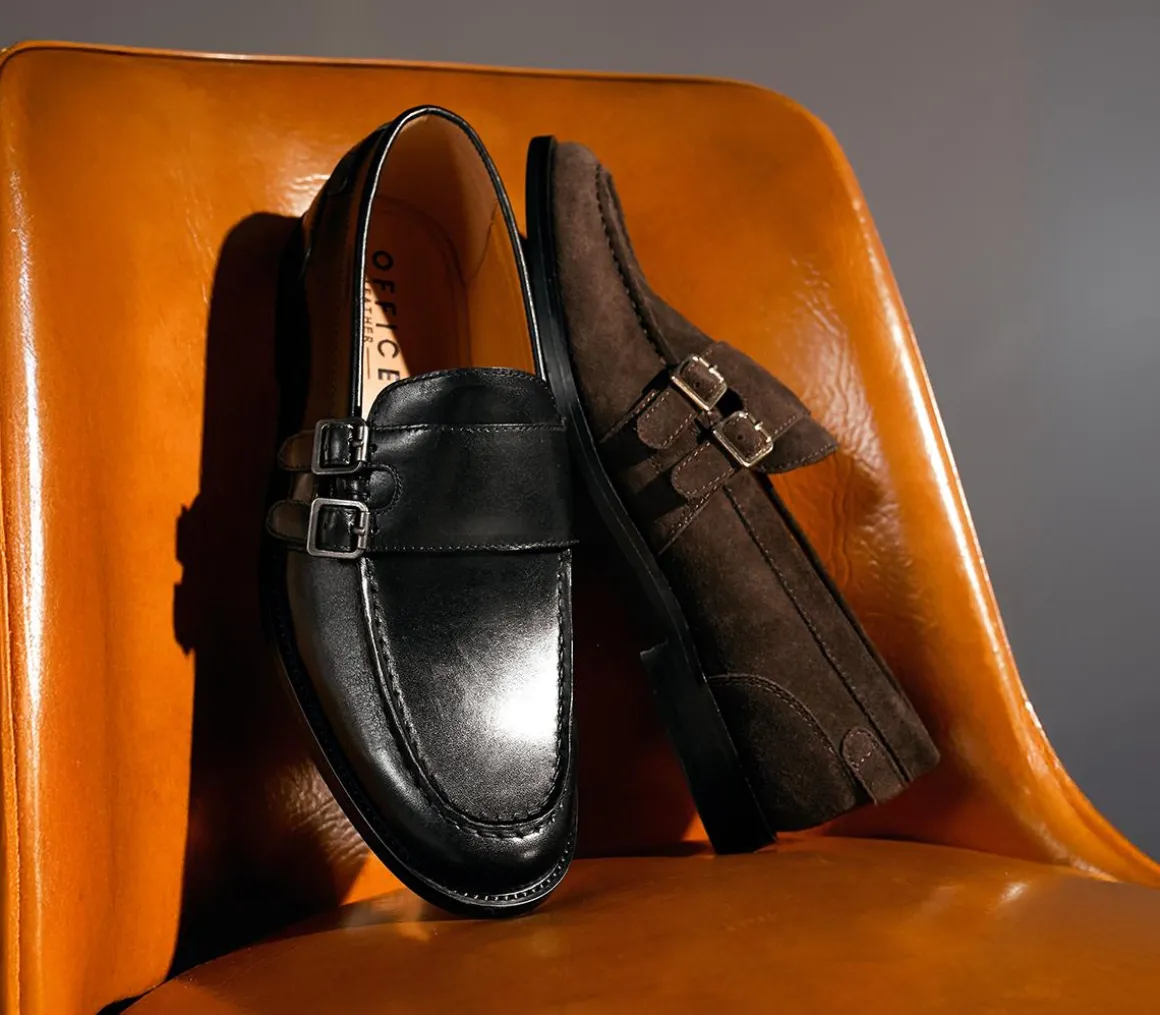 Melbourne Monk Strap Loafers