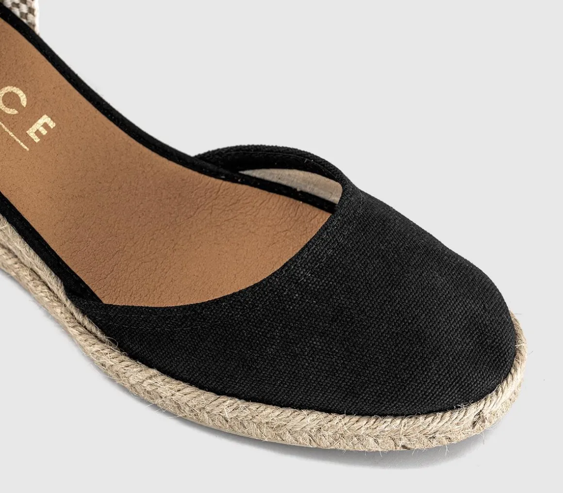Melissa Ankle Tie Espadrille Wedges