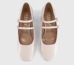 Mercy Double Strap Heeled Mary Janes