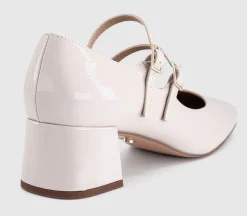 Mercy Double Strap Heeled Mary Janes