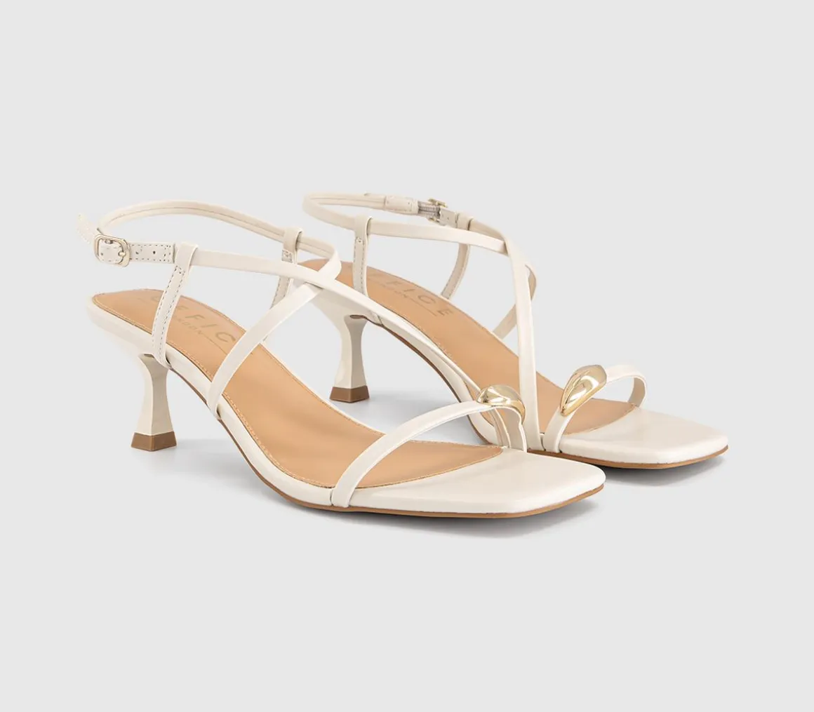 Mia Hardware Detail Heeled Sandals