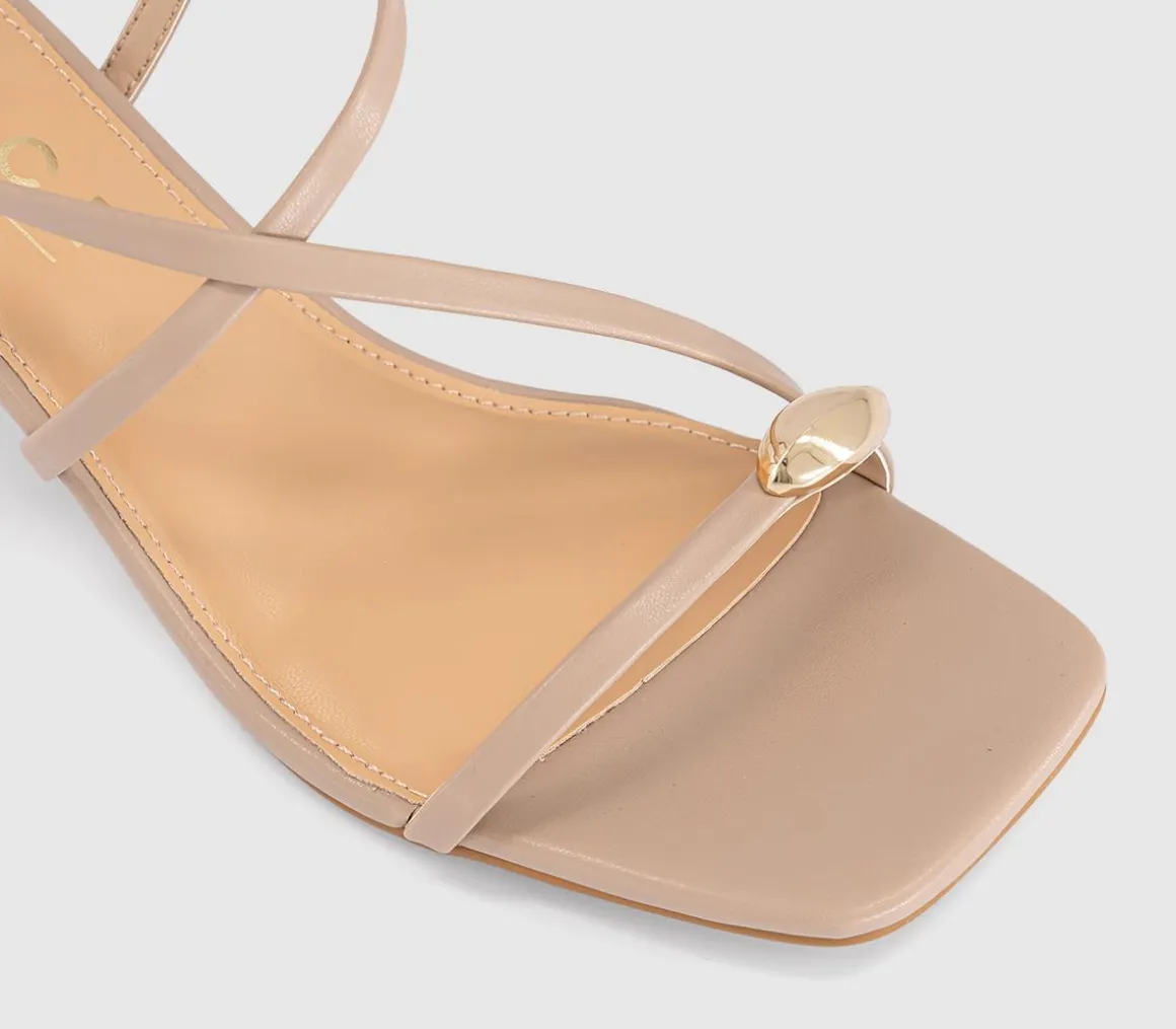 Mia Hardware Detail Heeled Sandals