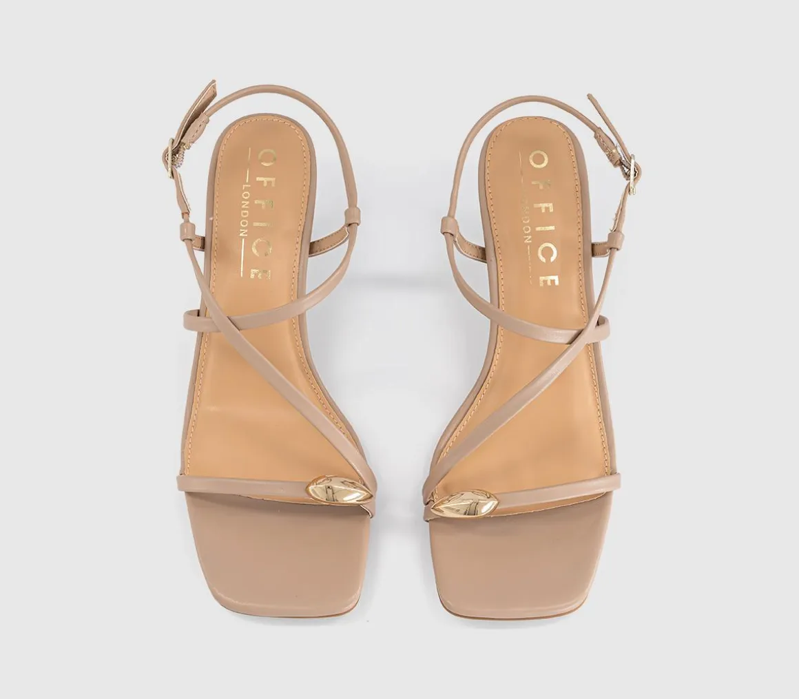 Mia Hardware Detail Heeled Sandals