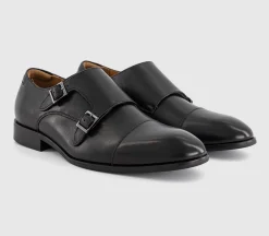 Michal Double Strap Monk Shoes