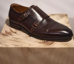 Michal Double Strap Monk Shoes