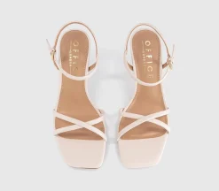 Micky Cross Over Skinny Strap Sandals