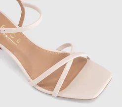 Micky Cross Over Skinny Strap Sandals