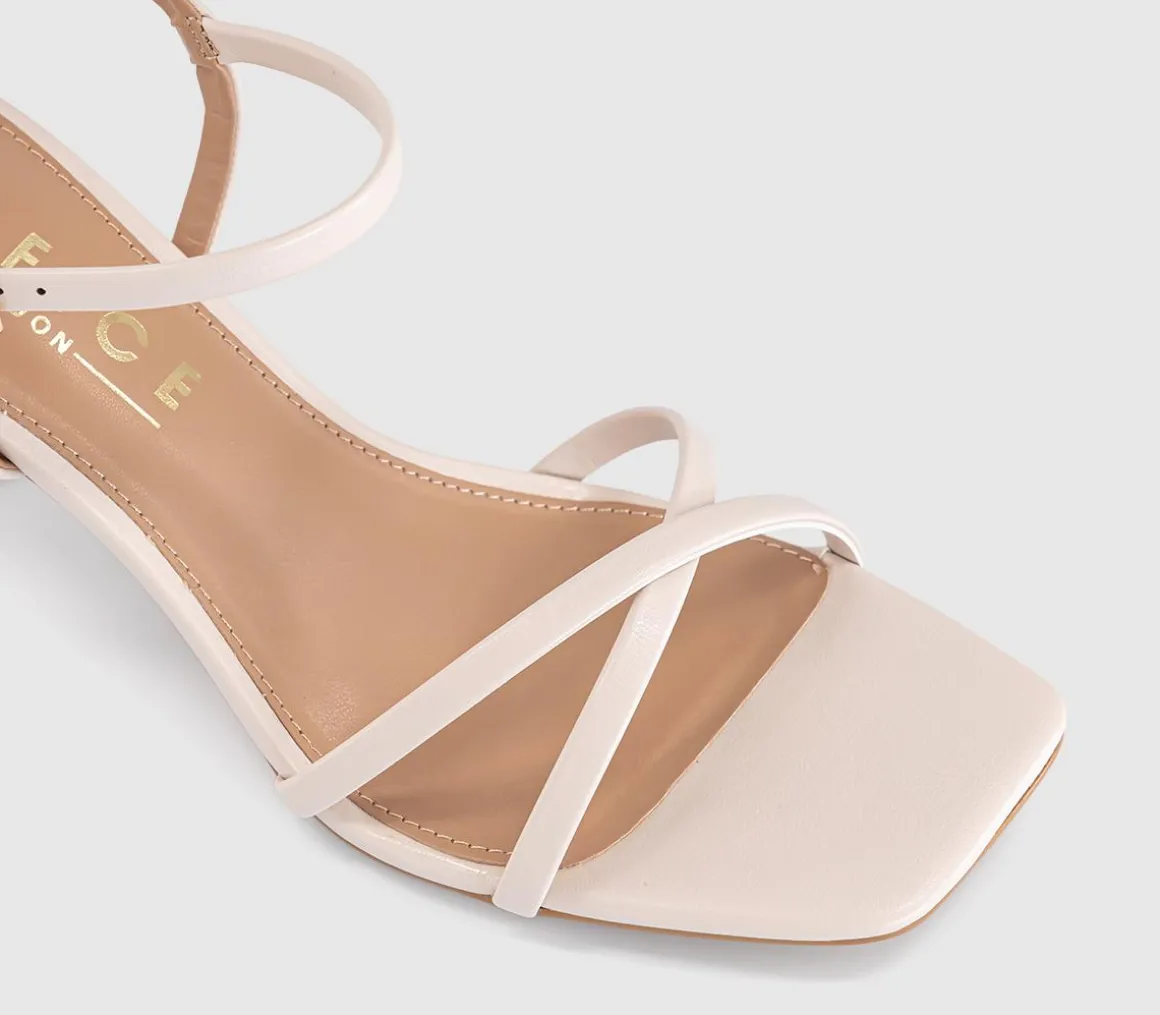 Micky Cross Over Skinny Strap Sandals