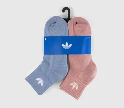 Mid Ankle Crew Socks 6 Pack