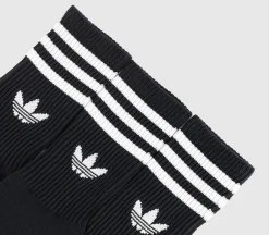 Mid Cut Crew Socks 3 Pack