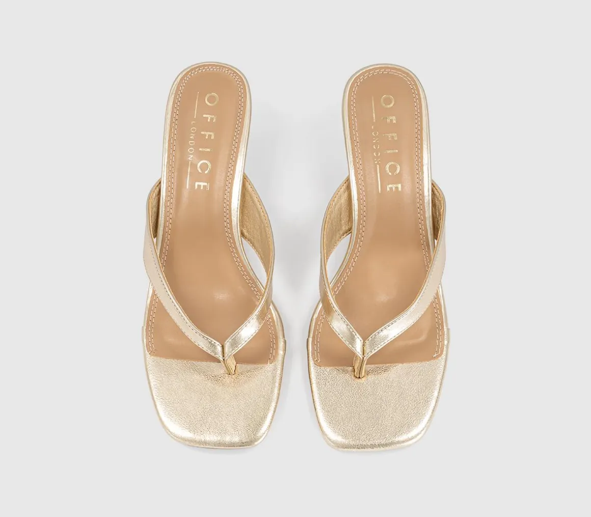 Mila Toe Post Heeled Sandals