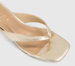 Mila Toe Post Heeled Sandals