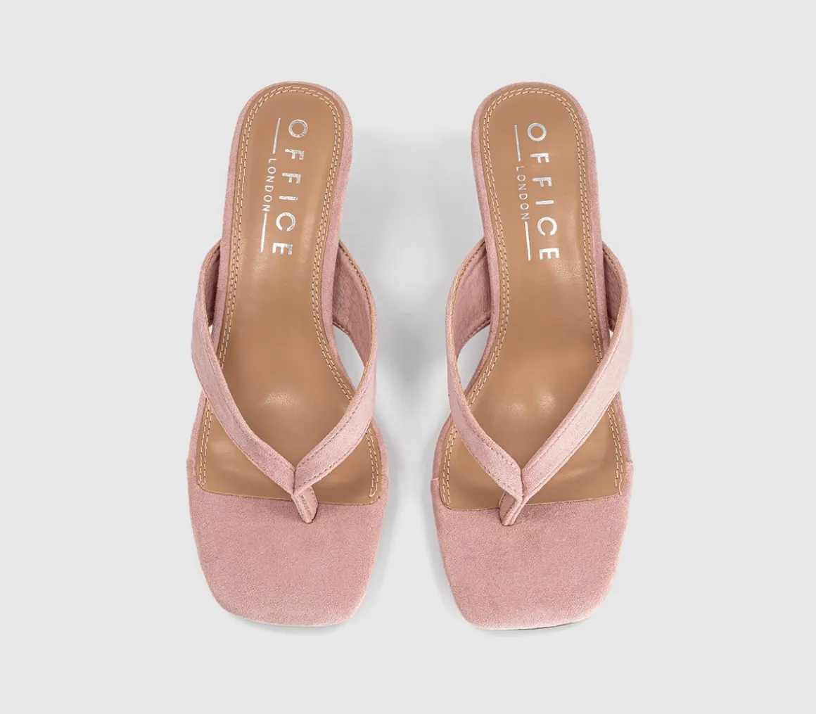 Mila Toe Post Heeled Sandals