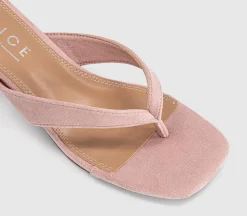 Mila Toe Post Heeled Sandals