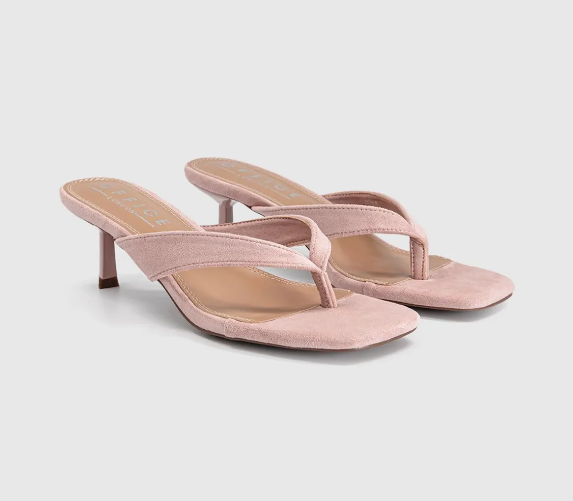 Mila Toe Post Heeled Sandals
