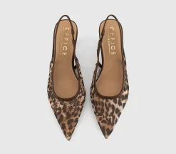 Million Slingback Court Kitten Heels