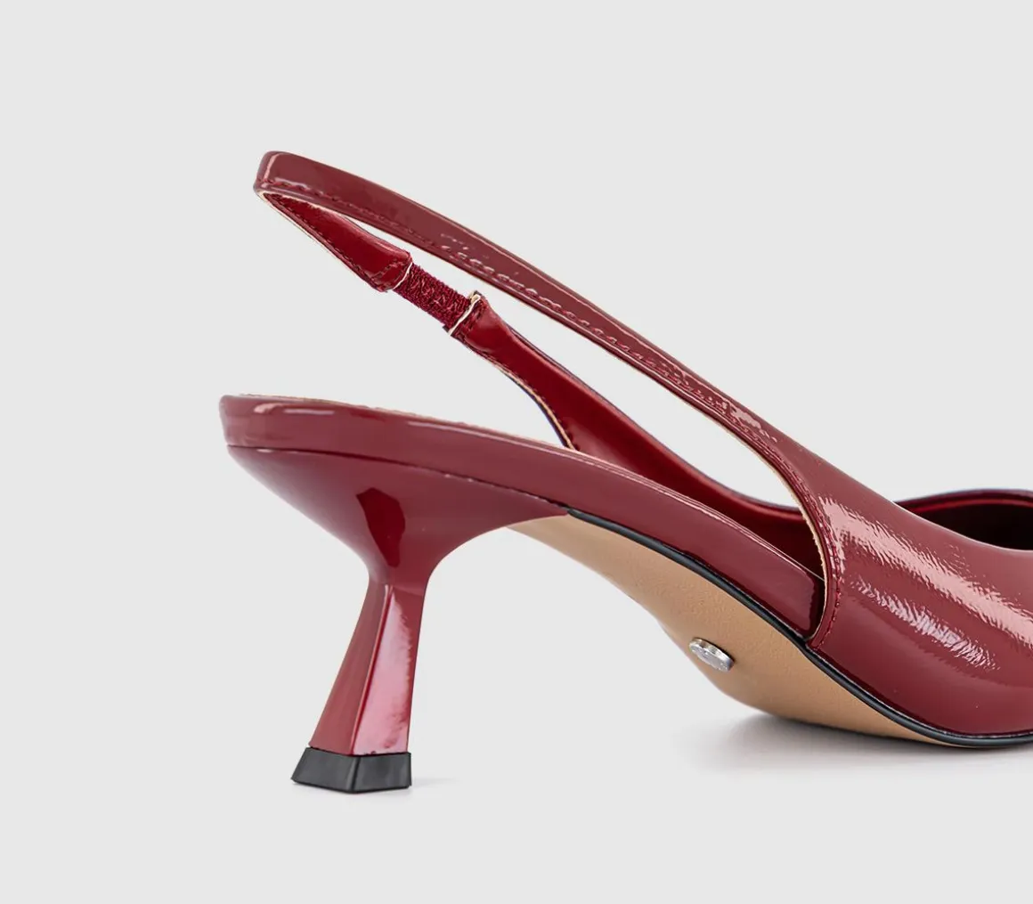 Million Slingback Court Kitten Heels