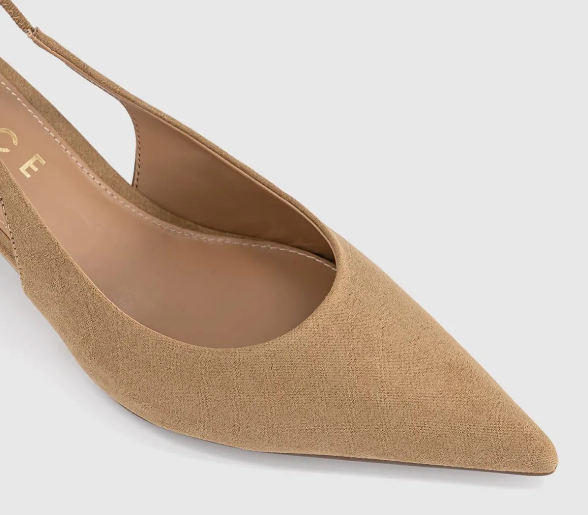 Million Slingback Kitten Heels
