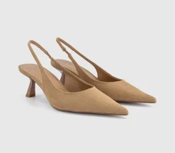 Million Slingback Kitten Heels