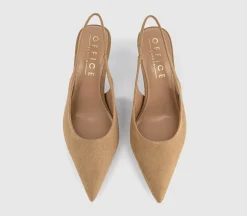 Million Slingback Kitten Heels