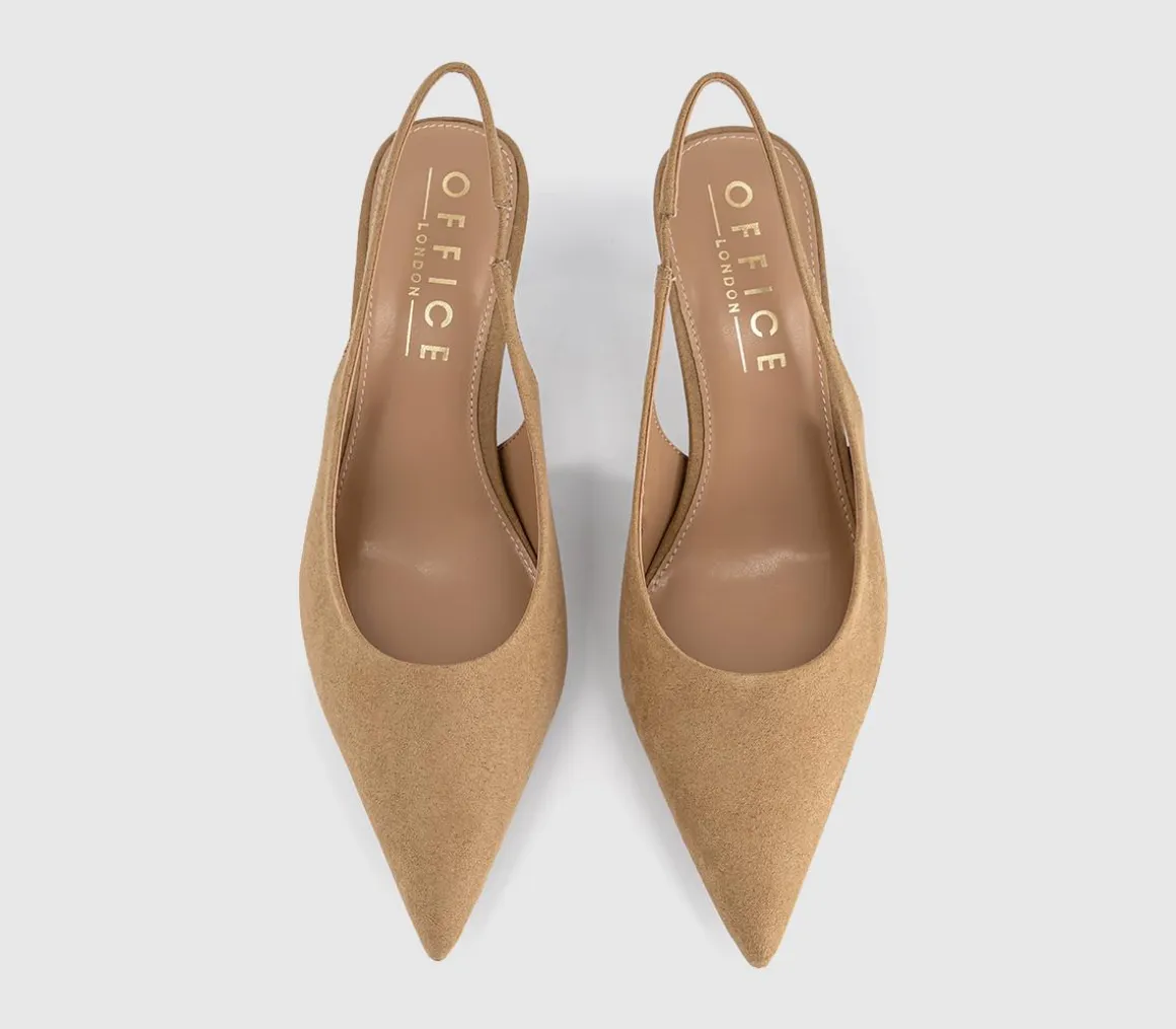 Million Slingback Kitten Heels