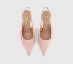 Million Slingback Kitten Heels