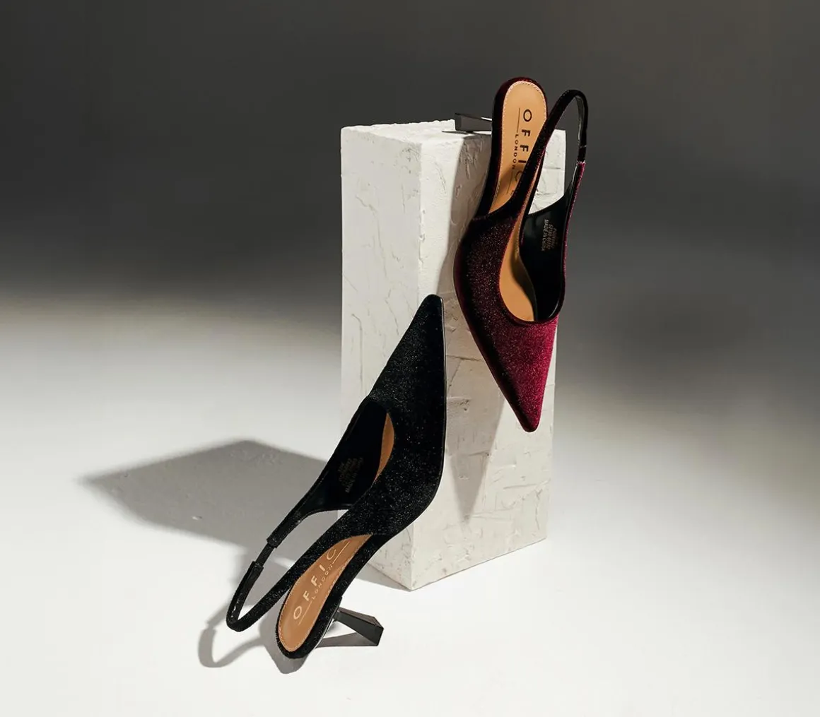Million Slingback Kitten Heels