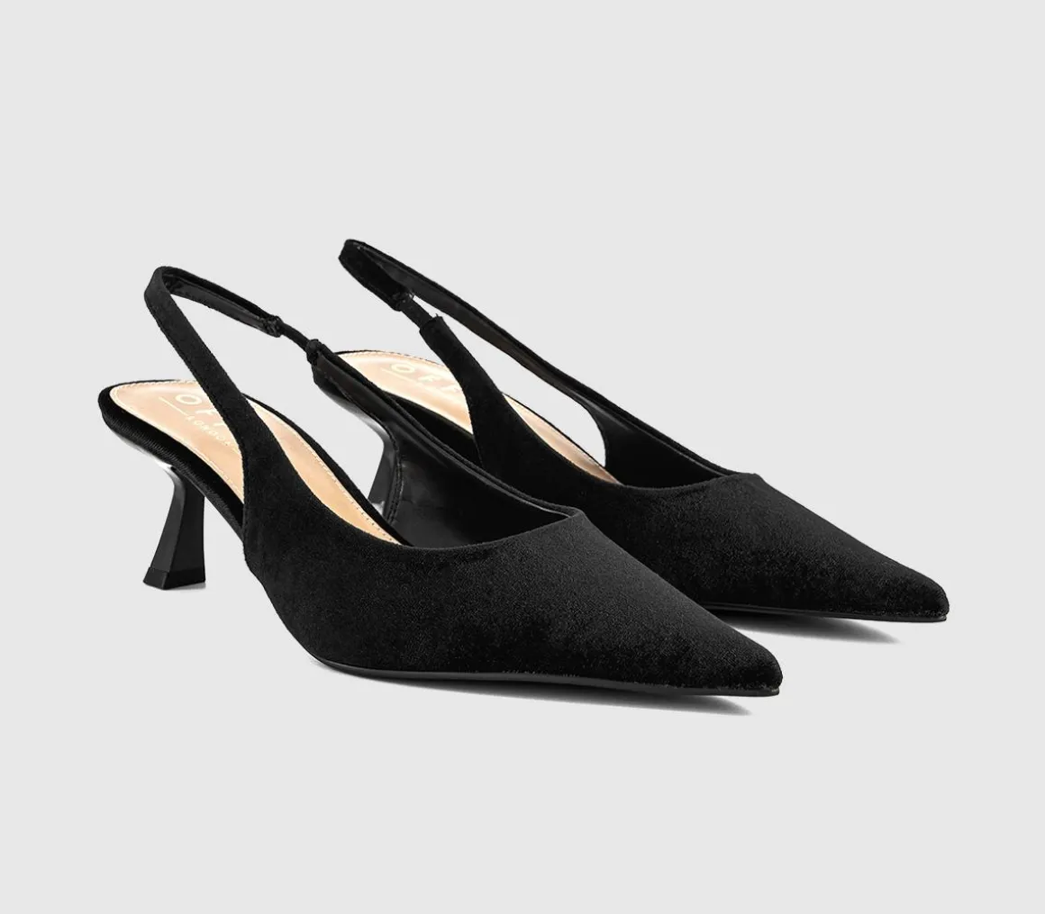 Million Slingback Kitten Heels