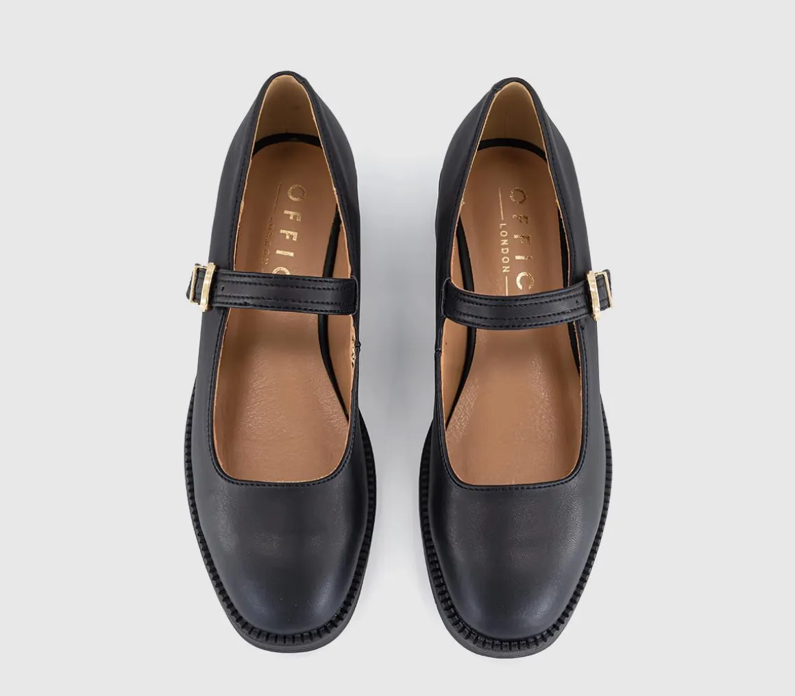 Milo Low Block Heel Mary Janes