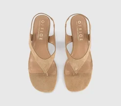 Mimi Toe Post Slingback Heels