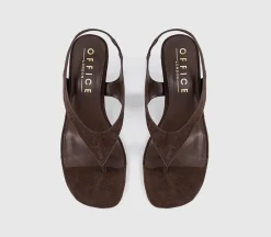 Mimi Toe Post Slingback Heels