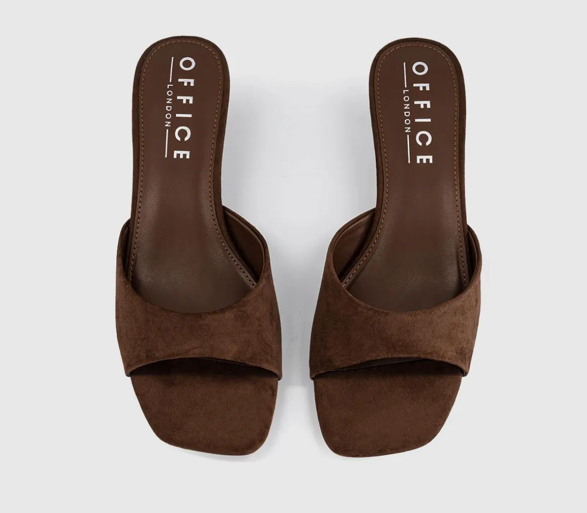 Minnie Kitten Heel Mules
