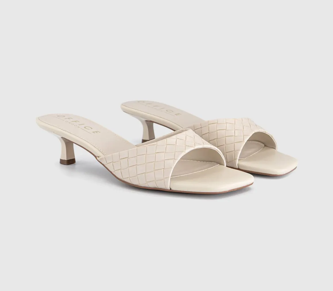 Minnie Kitten Heel Mules